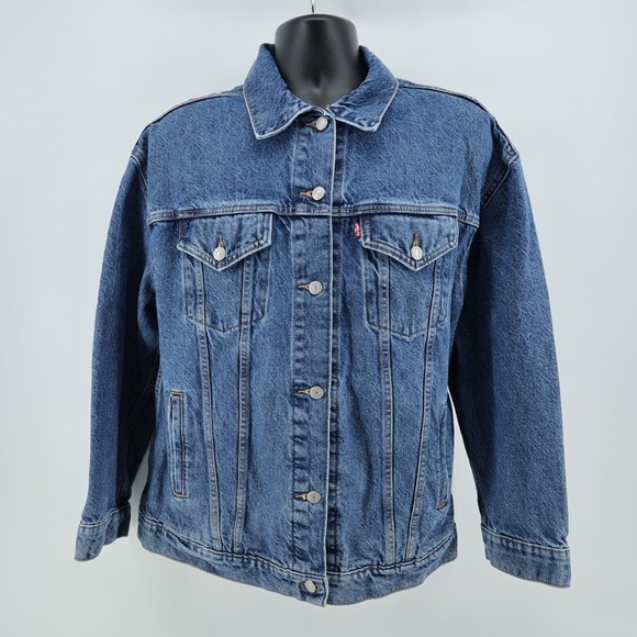 Levi's Mens Denim Trucker Jacket XL New Without Tags Jean Coat‎ NEW - Picture 2 of 6
